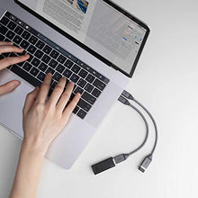 Carica l'immagine nel visualizzatore di Gallery, RAMPOW Adattatore USB C 3.0 [OTG - 2 Pezzi] Cavo Tipo C a A,...