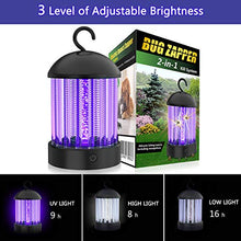 Carica l'immagine nel visualizzatore di Gallery, Zanzare Lampada Killer, UV Silenzioso non Tossico Mosquito Killer Lamp...