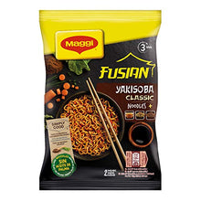 Carica l'immagine nel visualizzatore di Gallery, Maggi Fusian Yakisoba Classico Noodles Istantanei con Verdure e Salsa con...