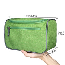 Carica l'immagine nel visualizzatore di Gallery, Beauty Case da Viaggio, Jiemei Borsa per Toilette - Uomini e Donne, Con Verde - Ilgrandebazar