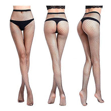 Carica l'immagine nel visualizzatore di Gallery, MOOKLIN 6 Paia Calze a Rete Fishnet Socks Collant Coprente Elasticizzato...