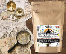 Carica l'immagine nel visualizzatore di Gallery, Nabür - Pepe Nero di Malabar 200gr | intero dell'India,...