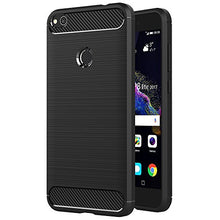 Carica l'immagine nel visualizzatore di Gallery, AICEK Cover Huawei P8 Lite 2017, Nero Custodia 2017 Silicone - Ilgrandebazar