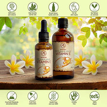 Carica l'immagine nel visualizzatore di Gallery, Olio di Vitamina E 100ml - 100% Naturale &amp; Puro - Bellezza - Olio... - Ilgrandebazar