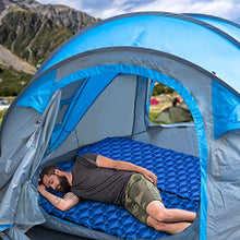Carica l'immagine nel visualizzatore di Gallery, IREGRO Materassino da Campeggio Gonfiabile, Hiker Blu Scuro
