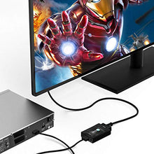 Carica l'immagine nel visualizzatore di Gallery, PORTHOLIC Convertitore da HDMI a SCART Adattatore Composito a