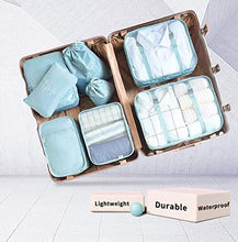 Carica l'immagine nel visualizzatore di Gallery, McNory Organizer Valigia Set di 8,Organizzatori da Viaggio Cubi di...