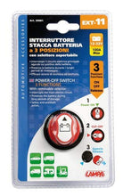 Carica l'immagine nel visualizzatore di Gallery, Interruttore Stacca Batteria a 3 Posizioni 12/32V