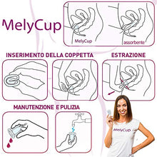 Carica l'immagine nel visualizzatore di Gallery, Melycup Coppetta Mestruale 2° Generazione Small Morbida Intimo Donna - Ilgrandebazar