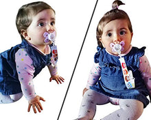 Carica l'immagine nel visualizzatore di Gallery, M&amp;Z Ecolife Clip Ciuccio Catena Per Catenella Portaciuccio Per... - Ilgrandebazar