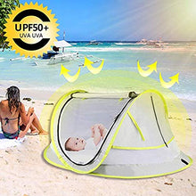 Carica l'immagine nel visualizzatore di Gallery, StillCool Lettino da Viaggio per Neonati portatile Tenda sole pop up...