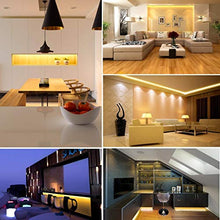 Carica l'immagine nel visualizzatore di Gallery, ZOYJITU striscia a LED 5M RGB luci led 16 colori e 4 Multicolor-5m