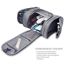 Carica l'immagine nel visualizzatore di Gallery, CoolBELL Borsa da toilette viaggio appesa Dopp Kit... - Ilgrandebazar