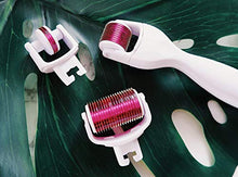 Carica l'immagine nel visualizzatore di Gallery, Titanio Micro-ago Dermaroller 0.5mm &amp; 1.0mm &amp; 1.5mm - Derma roller 3 in 3in1 - Ilgrandebazar