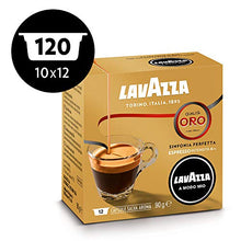 Carica l'immagine nel visualizzatore di Gallery, Lavazza Capsule Caffè A Modo Mio Qualità Oro, 10 Confezioni da 12 Capsule... - Ilgrandebazar