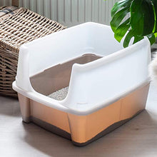 Carica l'immagine nel visualizzatore di Gallery, Iris Ohyama, lettiera per gatti con pala - Cat Litter Box - Marrone grigio