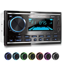 Carica l'immagine nel visualizzatore di Gallery, XOMAX XM-2R422 Autoradio con Bluetooth I RDS I AM, FM I USB,