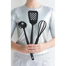 Carica l'immagine nel visualizzatore di Gallery, Brabantia Nylon Frusta Anti-Aderente, Nero (Black Line), 0 cm - Ilgrandebazar