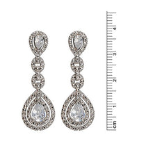 Carica l'immagine nel visualizzatore di Gallery, Esse Marcasite-Anello in argento Sterling placcato al rodio, con Zirconia... - Ilgrandebazar