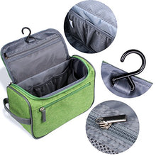Carica l'immagine nel visualizzatore di Gallery, Beauty Case da Viaggio, Jiemei Borsa per Toilette - Uomini e Donne, Con Verde - Ilgrandebazar