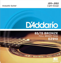 Carica l'immagine nel visualizzatore di Gallery, d'Addario EZ910 Set Corde Acustica Ez Great American, Bronzo - Ilgrandebazar