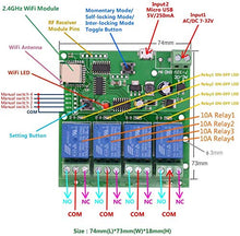 Carica l'immagine nel visualizzatore di Gallery, Newgoal WiFi Relè jog momentaneo/Interruttore autobloccante Modulo Dc4-ew