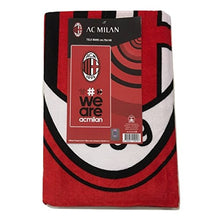 Carica l'immagine nel visualizzatore di Gallery, Telo Mare Milan 70X140 cm Ufficiale ACM Calcio PS 09521 - Ilgrandebazar