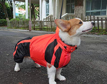 Carica l'immagine nel visualizzatore di Gallery, Lovelonglong, Impermeabile per la pioggia con cappuccio, D-L (for Corgi), red
