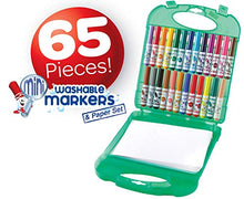 Carica l'immagine nel visualizzatore di Gallery, CRAYOLA - Set Pennarelli Lavabili per Bambini, Valigetta con 25 multicolore