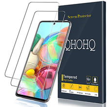 Carica l'immagine nel visualizzatore di Gallery, QHOHQ Compatibile Pellicola Protettiva per Samsung Galaxy A71,Samsung 2 Pezzi