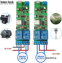 Carica l'immagine nel visualizzatore di Gallery, Newgoal WiFi Relè jog momentaneo/Interruttore autobloccante Modulo Dc2-ew