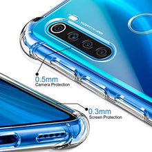 Carica l'immagine nel visualizzatore di Gallery, Leathlux Cover Xiaomi Redmi Note 8 Custodia Trasparente + 2 × - Ilgrandebazar