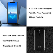 Carica l'immagine nel visualizzatore di Gallery, OUKITEL C12 Smartphone, 6.18" 3G Telefono Cellulari Sbloccato, 19:9 Viola - Ilgrandebazar