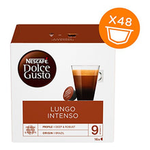 Carica l'immagine nel visualizzatore di Gallery, Nescafé Dolce Gusto Lungo Intenso Caffè, 3 Confezioni da 16 48 Capsule