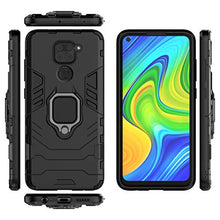 Carica l'immagine nel visualizzatore di Gallery, AILRINNI Cover per Xiaomi Redmi Note 9 - Pellicola Protettiva in Vetro Nero