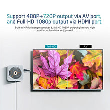 Carica l'immagine nel visualizzatore di Gallery, Lettore DVD,VIFLYKOO DVD/CD Portatile da Parete con Full HD bianco - Ilgrandebazar