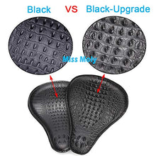 Carica l'immagine nel visualizzatore di Gallery, Pelle Coccodrillo Moto Sella Monoposto per Sportster Nero-Aggiornamento