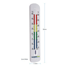 Carica l'immagine nel visualizzatore di Gallery, Termometro da parete grande 380 mm Colore codificato zone - Made in UK - Uso... - Ilgrandebazar