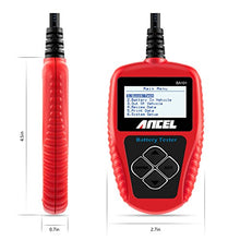 Carica l'immagine nel visualizzatore di Gallery, ANCEL BA101 Tester Batteria Auto Professionale 12V 100-2000 CCA 220AH - Ilgrandebazar