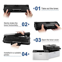 Carica l'immagine nel visualizzatore di Gallery, SMARTOMI, confezione da 2, cartucce toner nero MLT-D111S compatibili con 2PK