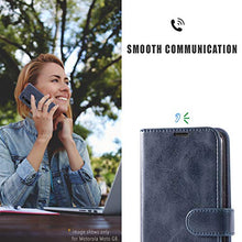 Carica l'immagine nel visualizzatore di Gallery, Mulbess Cover per Samsung Galaxy Note 10 Lite, Custodia Pelle con Navy Blu