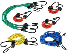 Carica l'immagine nel visualizzatore di Gallery, valonic corde elastiche con ganci | riflettente | set di 10 | 200% di...