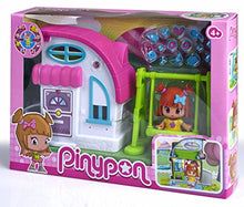 Carica l'immagine nel visualizzatore di Gallery, Pinypon Mini Casetta con Altalena, Bianca/Rosa