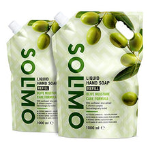 Carica l'immagine nel visualizzatore di Gallery, Marchio Amazon - Solimo Ricarica di sapone liquido per mani. Formula - Ilgrandebazar