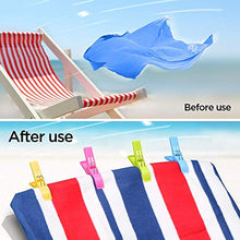 Carica l'immagine nel visualizzatore di Gallery, Spurtar 8 Pezzi Mollette in Plastica Grandi Colori Brillanti, Clip di...