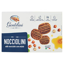 Carica l'immagine nel visualizzatore di Gallery, Gentilini Nocciolini alle nocciole con miele, 250 gr