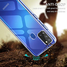 Carica l'immagine nel visualizzatore di Gallery, Younme YNMEacc Cover per Samsung A21s Custodia, Trasparente Sottile Clear