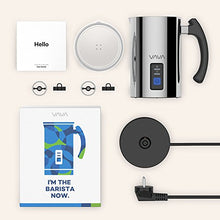 Carica l'immagine nel visualizzatore di Gallery, NWOUIIAY VAVA Montalatte Elettrico 500W 240mL Schiumatore Acciaio Inox Caffè Argento