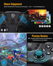 Carica l'immagine nel visualizzatore di Gallery, Pro Controller per Nintendo Switch Wireless Bluetooth blu