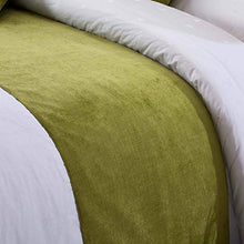 Carica l'immagine nel visualizzatore di Gallery, OSVINO Estivo Corridore Letto Contemporaneo 210X50cm pour 150cm lit, Verde - Ilgrandebazar